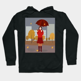 Autumn in the city Hoodie